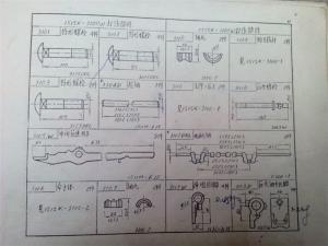 1515K全自動織布機曲軸傳動部件圖冊